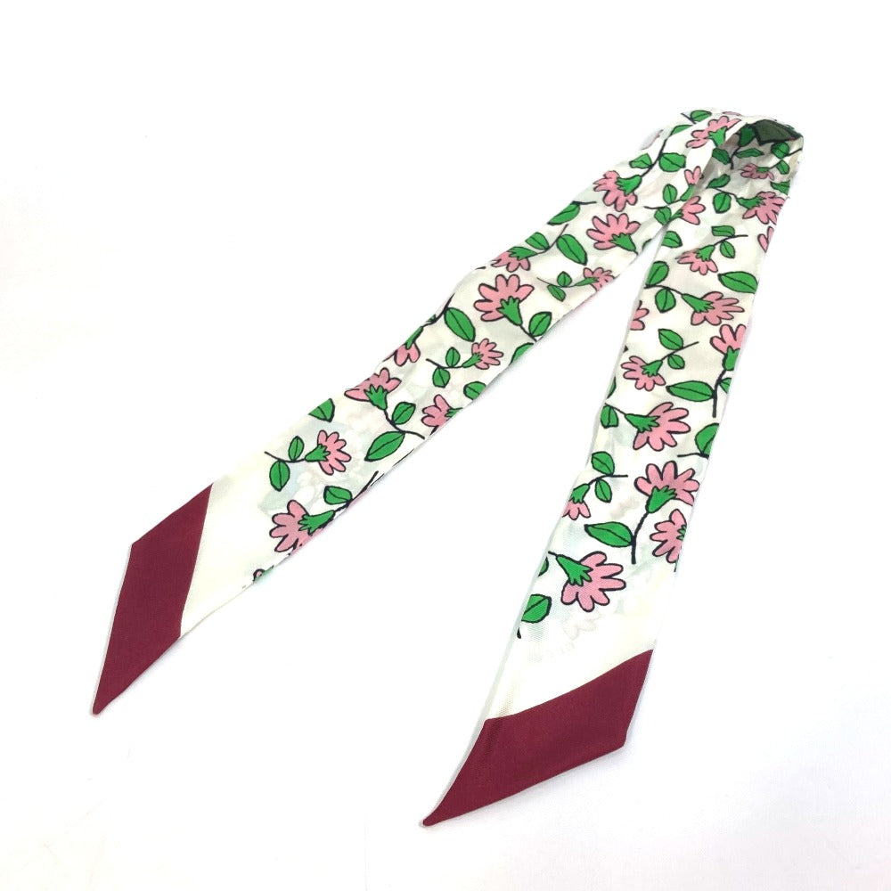 GUCCI scarf 656611 silk multicolor Doraemon DORAEMON collaboration scarf Women Used