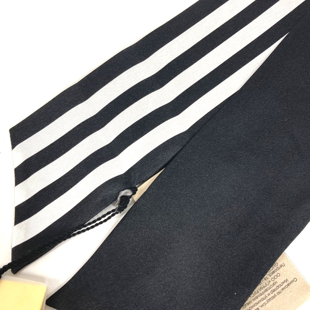 GUCCI scarf 703568 silk black bandeau scarf Adidas adidas collaboration Women Used