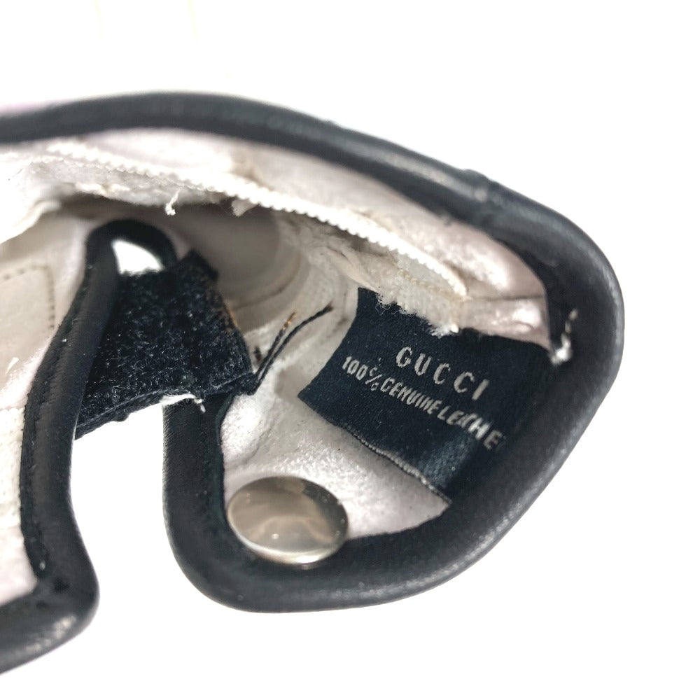 GUCCI gloves leather white For left hand Golf Gloves 8