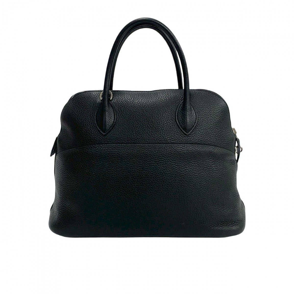 HERMES Shoulder Bag Taurillon Clemence black Bored 35