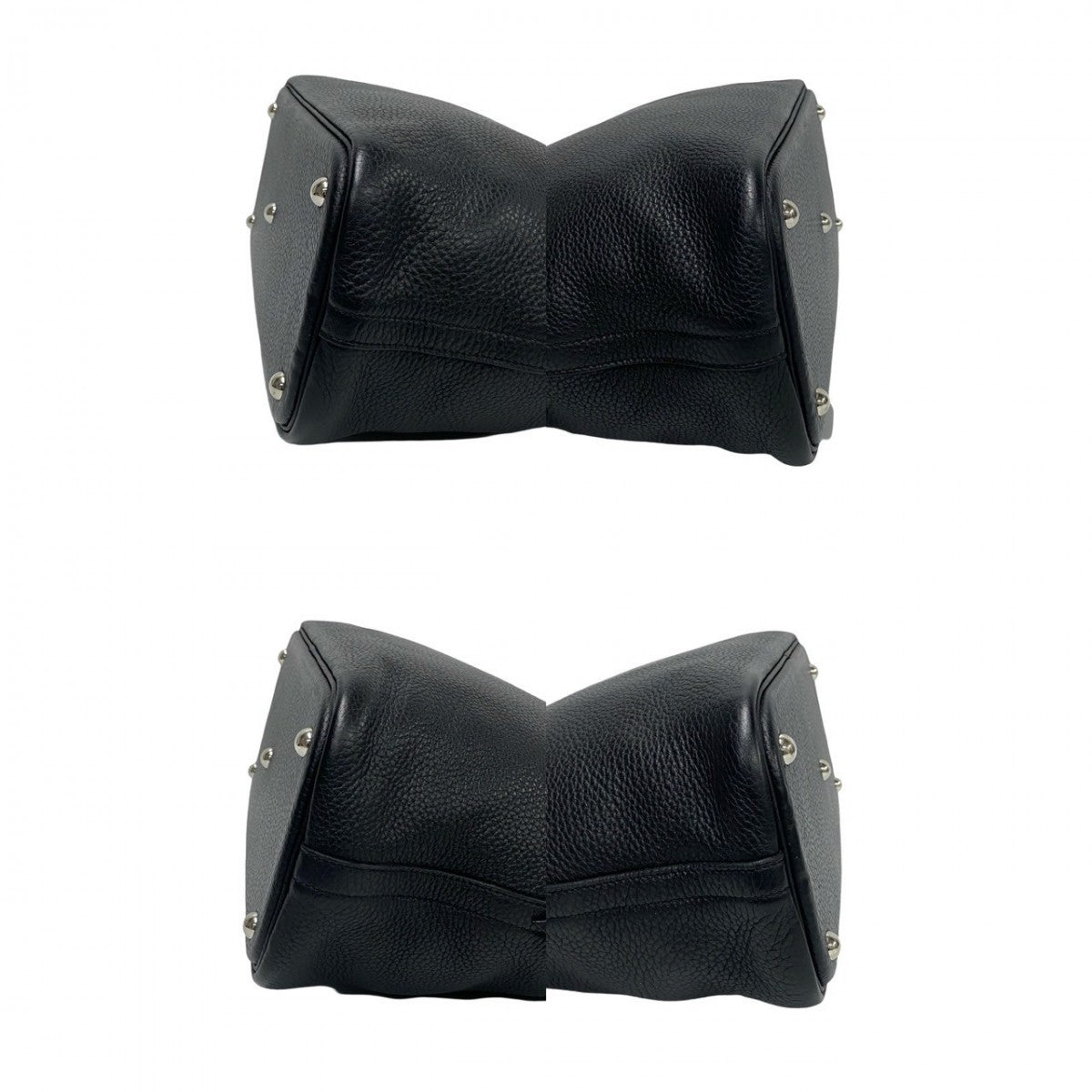 HERMES Shoulder Bag Taurillon Clemence black Bored 35