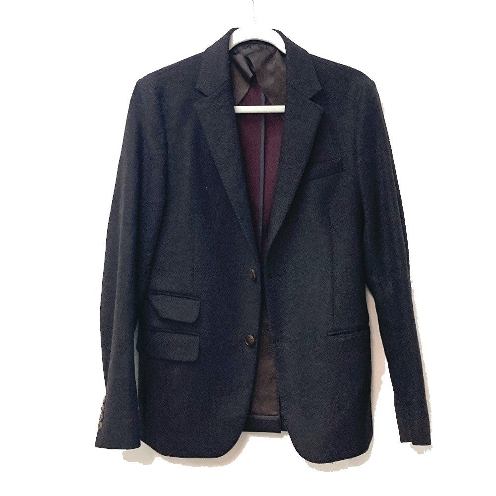GUCCI Jacket wool Brown apparel tailored 48