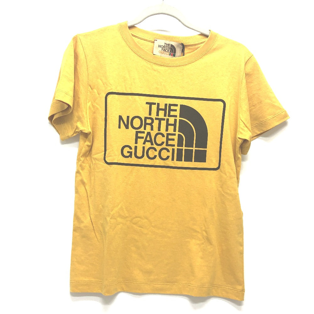 GUCCI Short sleeve T-shirt 616036 cotton yellow The north face collaboration THE NORTH FACE Collaboration Women XS Used