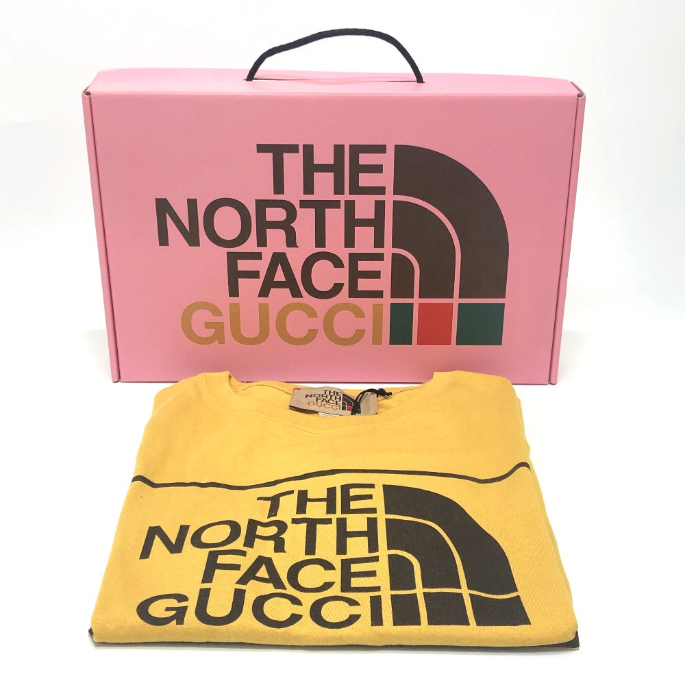 GUCCI Short sleeve T-shirt 616036 cotton yellow The north face collaboration THE NORTH FACE Collaboration Women XS Used