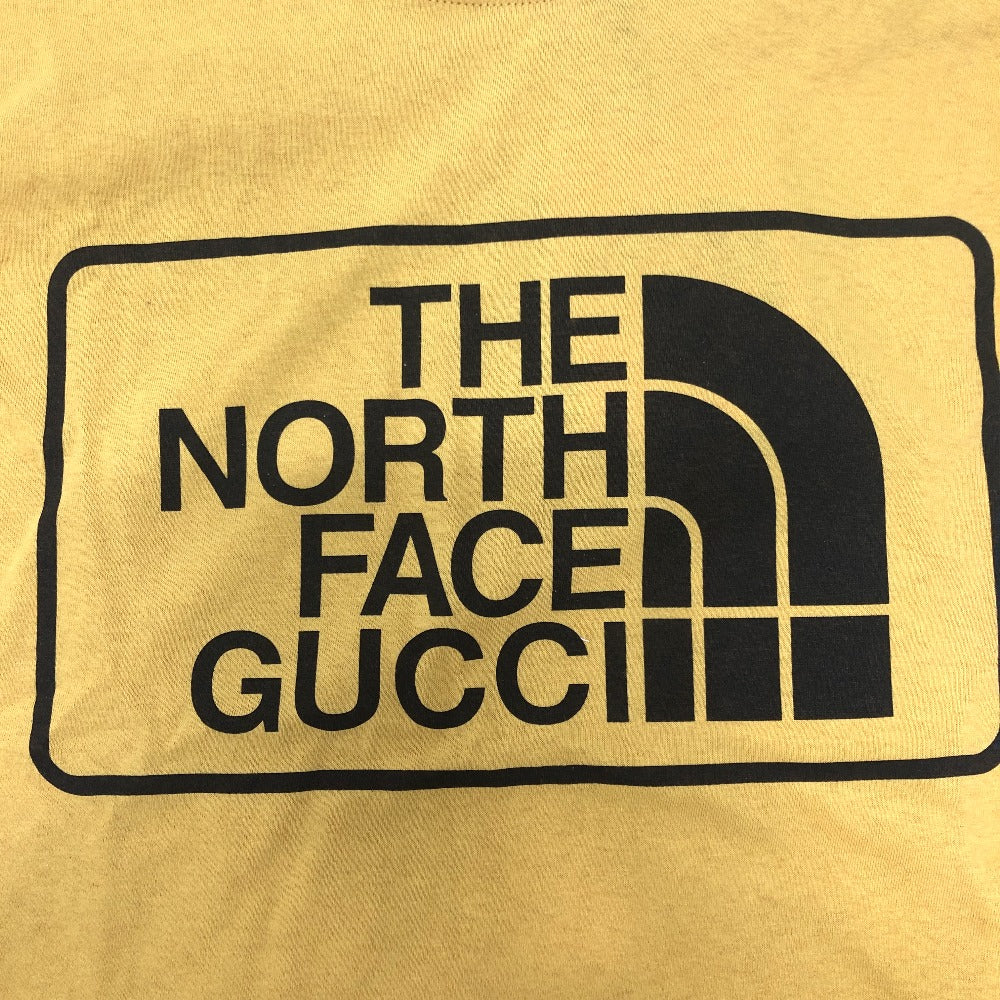 GUCCI Short sleeve T-shirt 616036 cotton yellow The north face collaboration THE NORTH FACE Collaboration Women XS Used