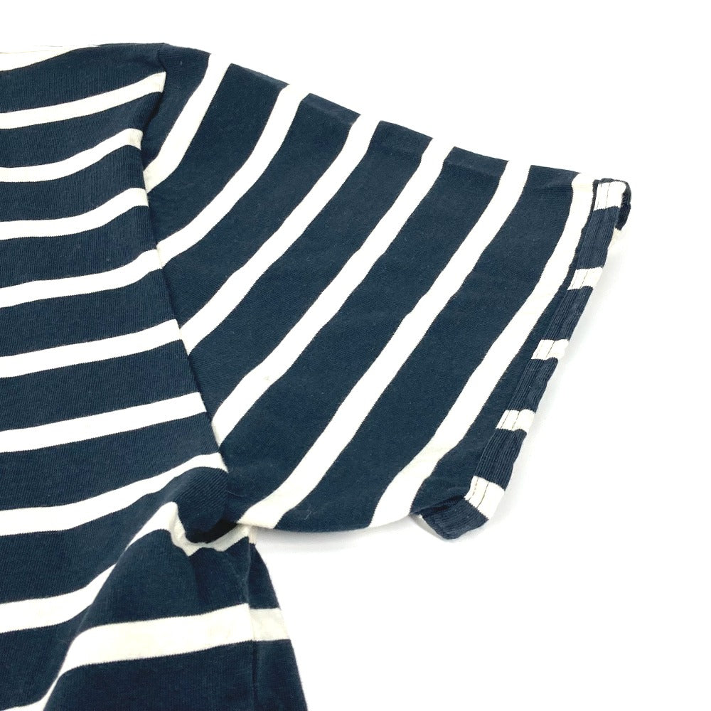GUCCI Short sleeve T-shirt 574931 cotton Navy border mens S Used