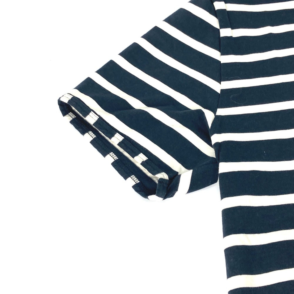 GUCCI Short sleeve T-shirt 574931 cotton Navy border mens S Used