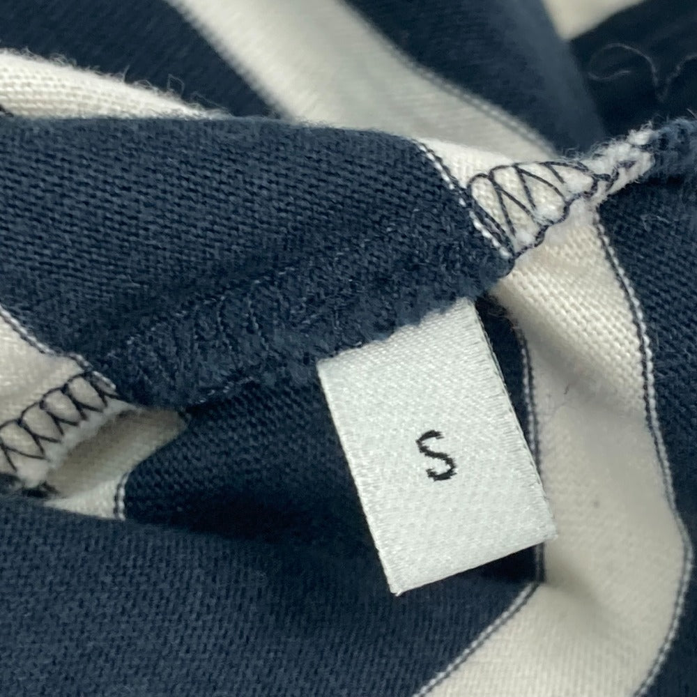 GUCCI Short sleeve T-shirt 574931 cotton Navy border mens S Used