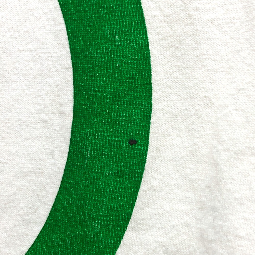 GUCCI Short sleeve T-shirt IT28SBNW4TCH cotton white Interlocking GG print mens XS Used