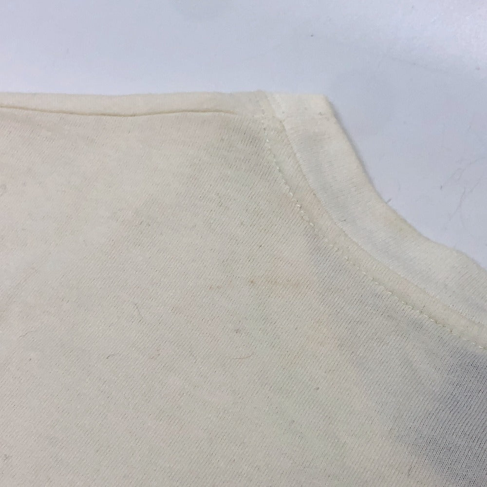 GUCCI Short sleeve T-shirt IT28SBNW4TCH cotton white Interlocking GG print mens XS Used