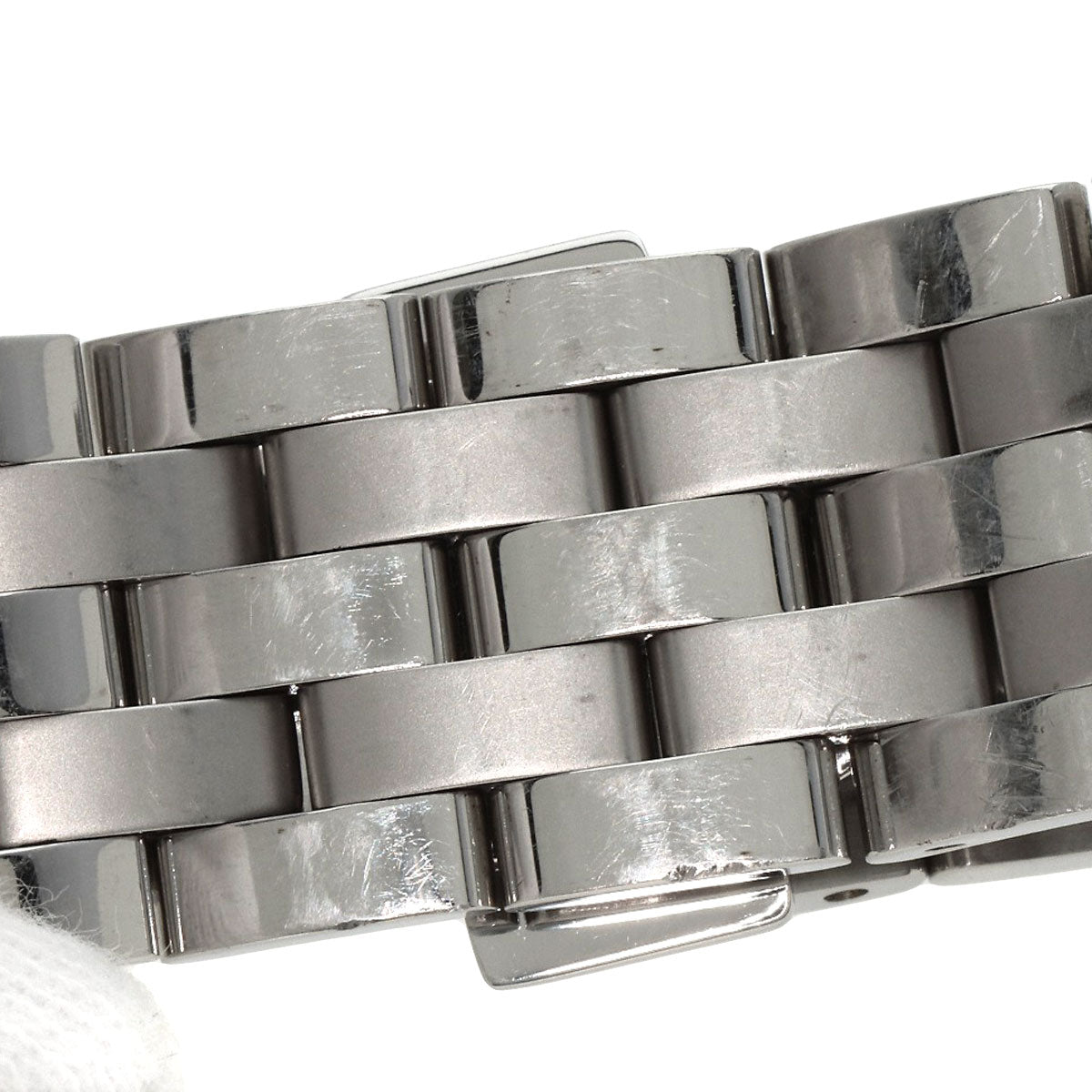 GUCCI Watches Quartz 5500XL Stainless Steel , Stainless Steel Silver Round face Silver dial mens Used