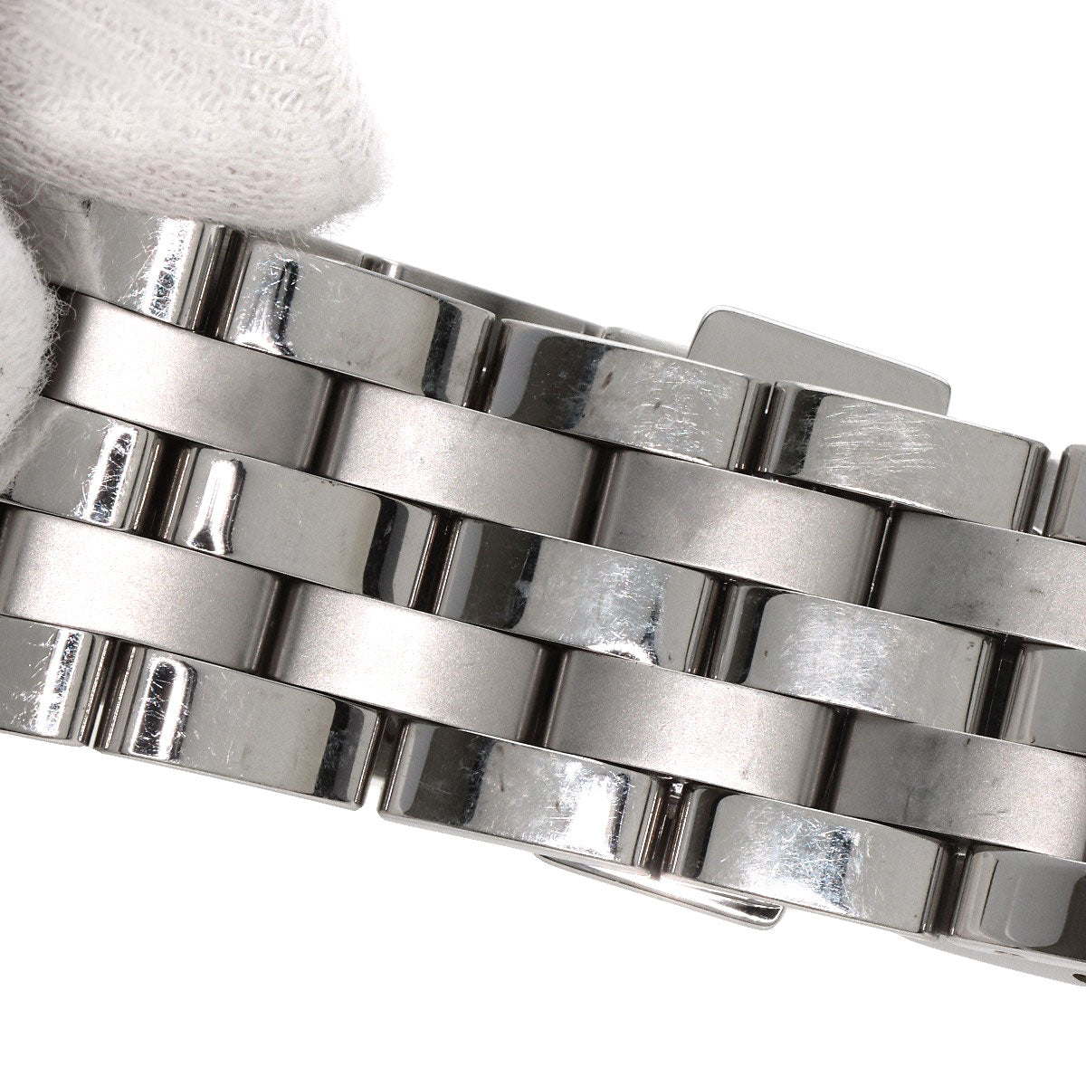 GUCCI Watches Quartz 5500XL Stainless Steel , Stainless Steel Silver Round face Silver dial mens Used