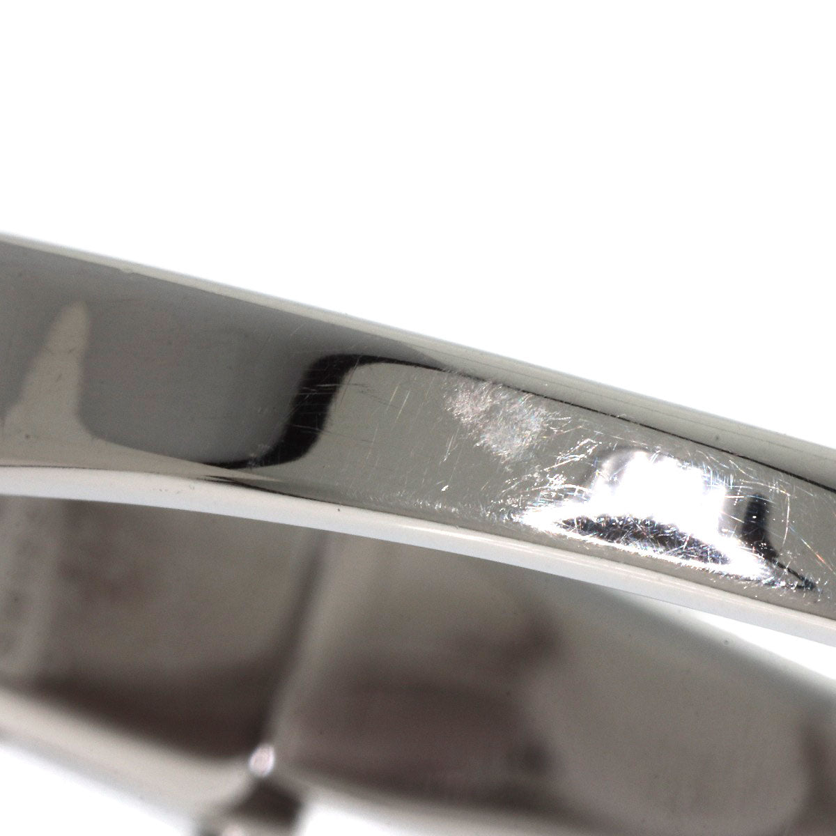GUCCI Watches Quartz 1500L Stainless Steel , Stainless Steel Silver Square face bangle White shell dial Women Used