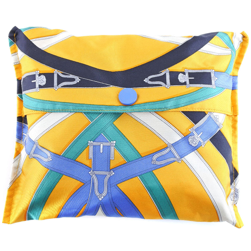 HERMES Backpack 071922CK Silk, Canvas yellow Air silk backpack unisex(Unisex) Used
