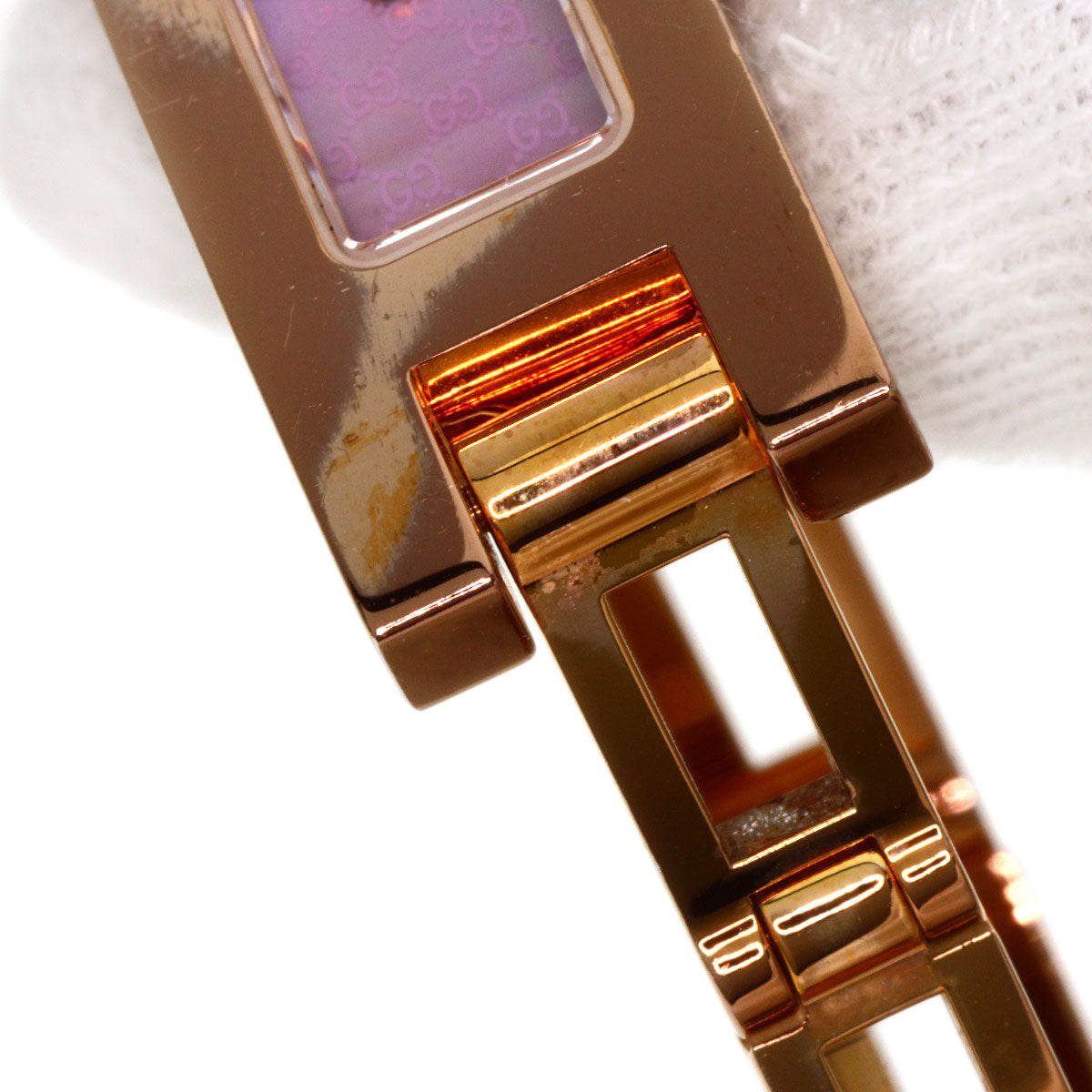 GUCCI Watches Quartz PGP gold 3900L Pink shell dial
