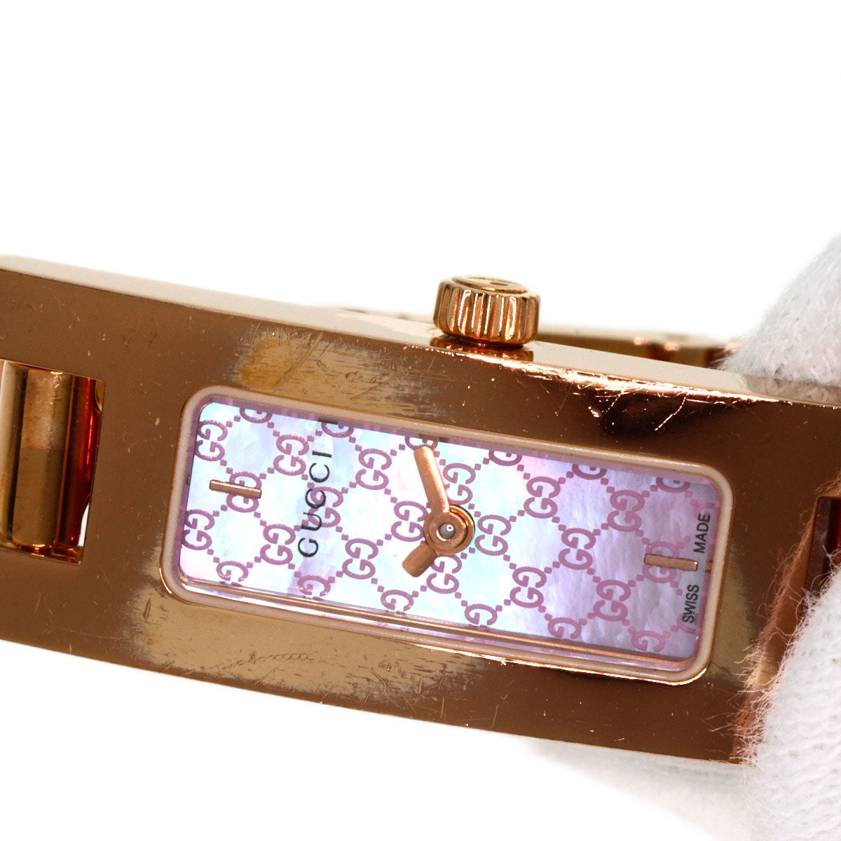 GUCCI Watches Quartz PGP gold 3900L Pink shell dial