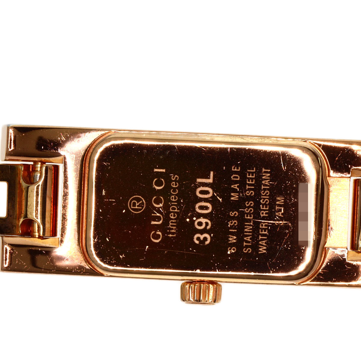 GUCCI Watches Quartz PGP gold 3900L Pink shell dial