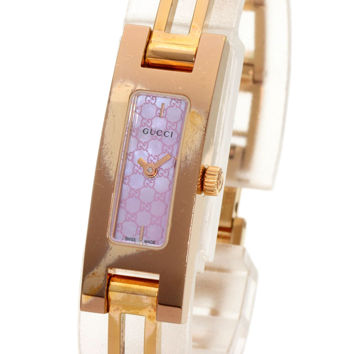GUCCI Watches Quartz PGP gold 3900L Pink shell dial