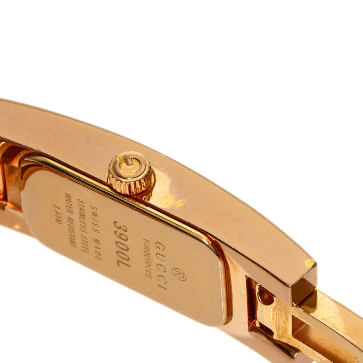 GUCCI Watches Quartz PGP gold 3900L Pink shell dial