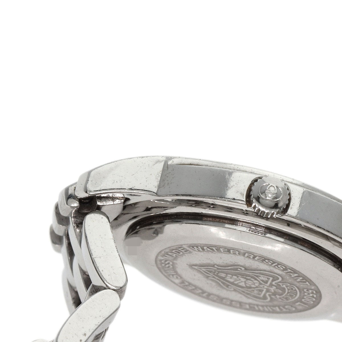 GUCCI Watches Quartz 5500L Stainless Steel Silver Round face Silver dial