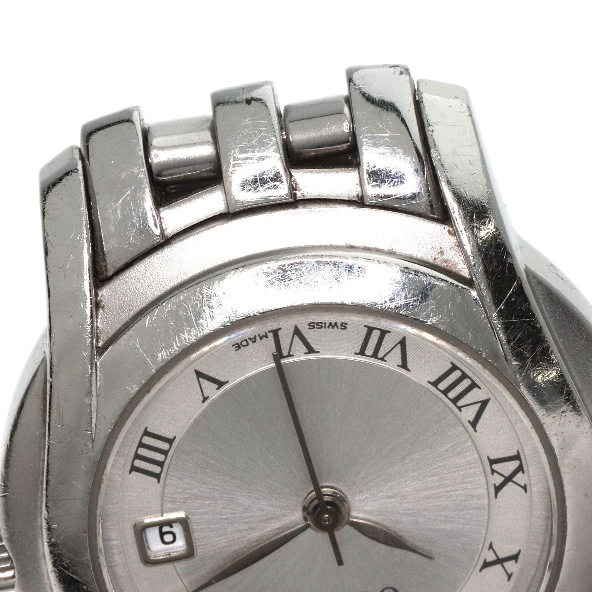GUCCI Watches Quartz 5500L Stainless Steel Silver Round face Silver dial