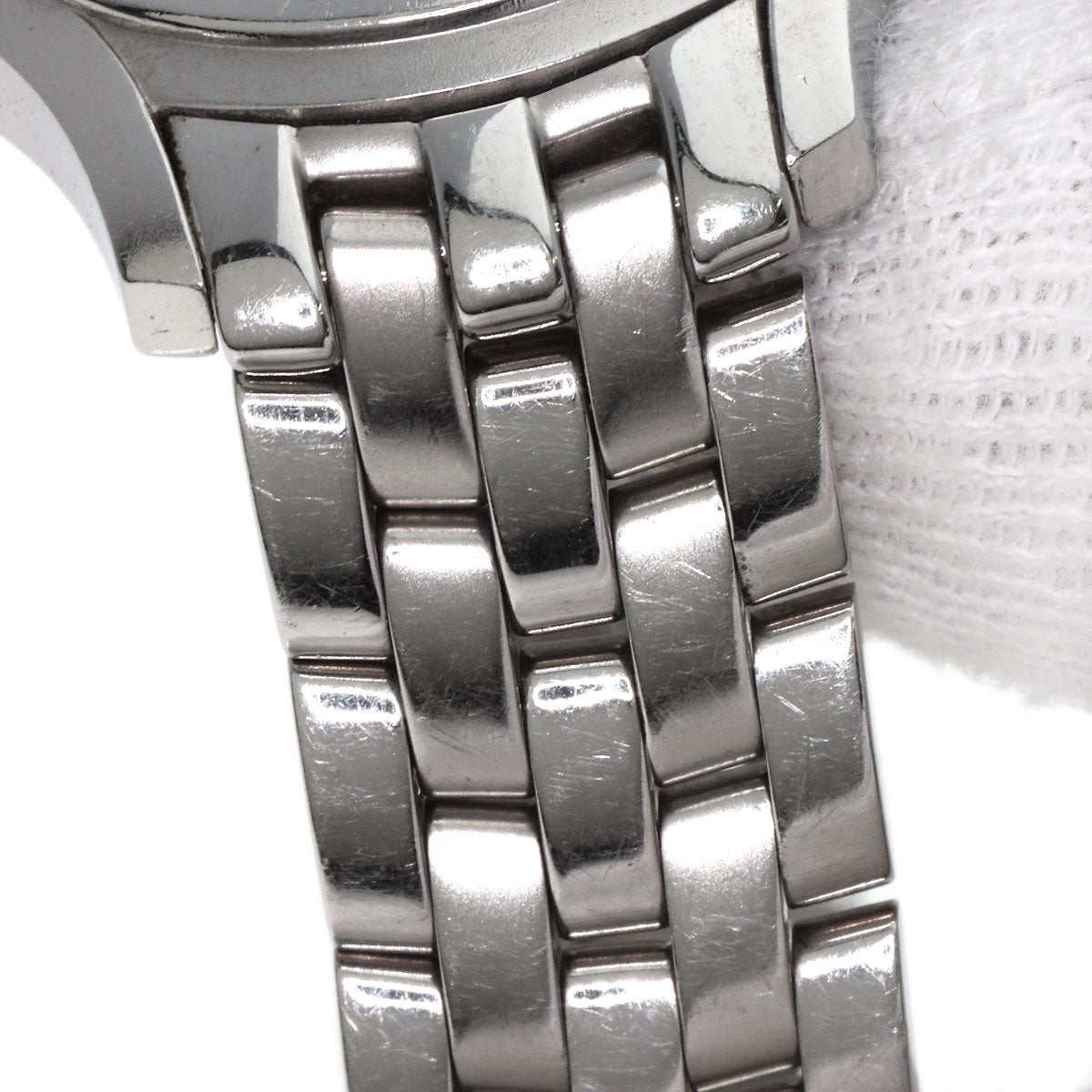 GUCCI Watches Quartz 5500L Stainless Steel Silver Round face Silver dial