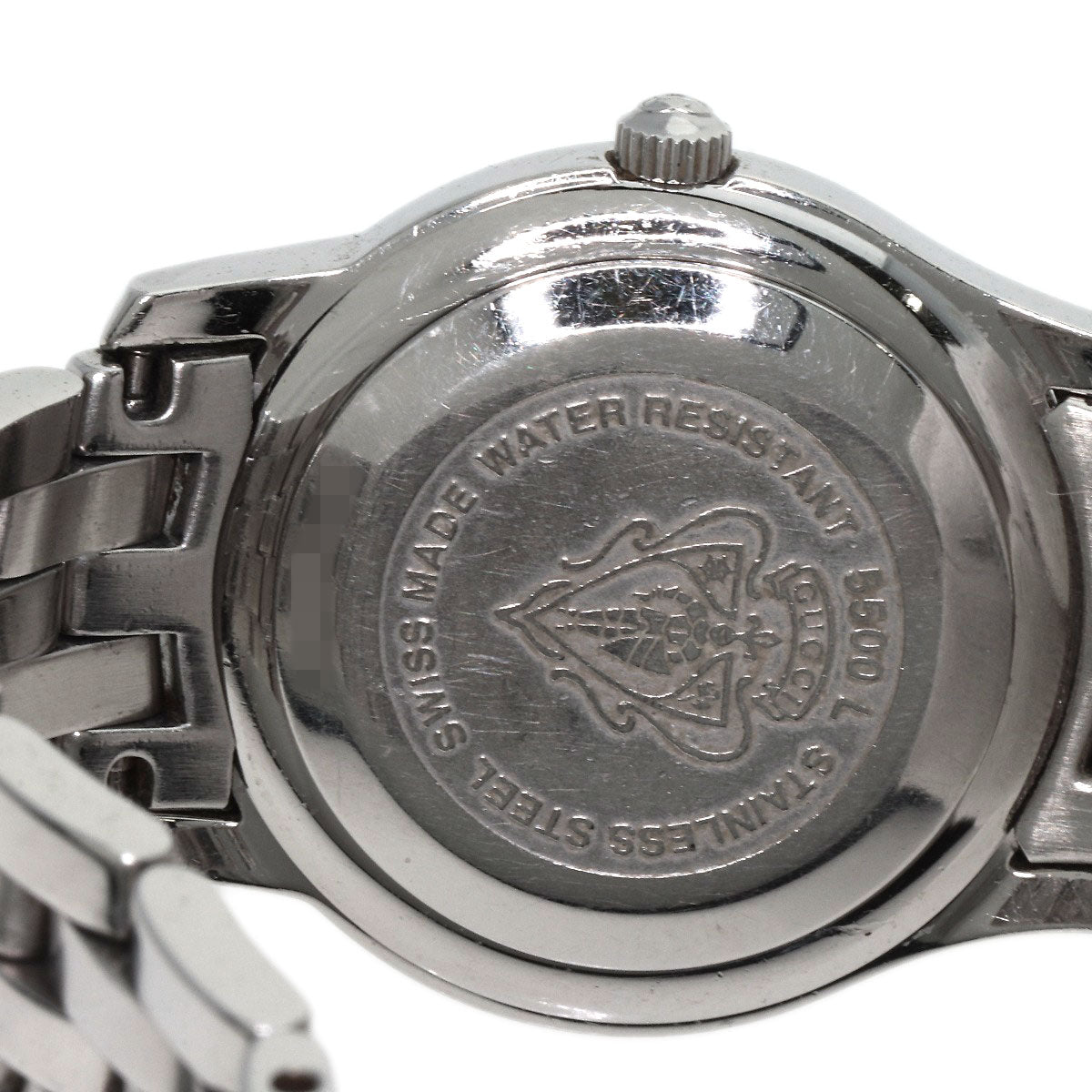 GUCCI Watches Quartz 5500L Stainless Steel Silver Round face Silver dial