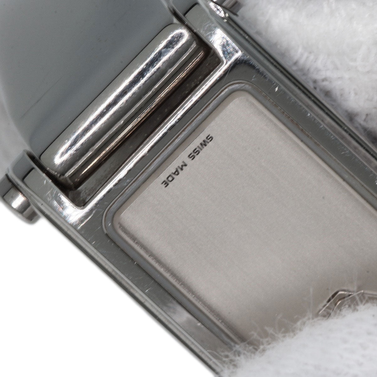 GUCCI Watches Quartz 1500L Stainless Steel Silver Square face Silver dial