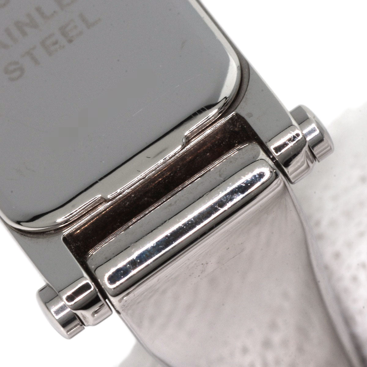 GUCCI Watches Quartz 1500L Stainless Steel Silver Square face Silver dial