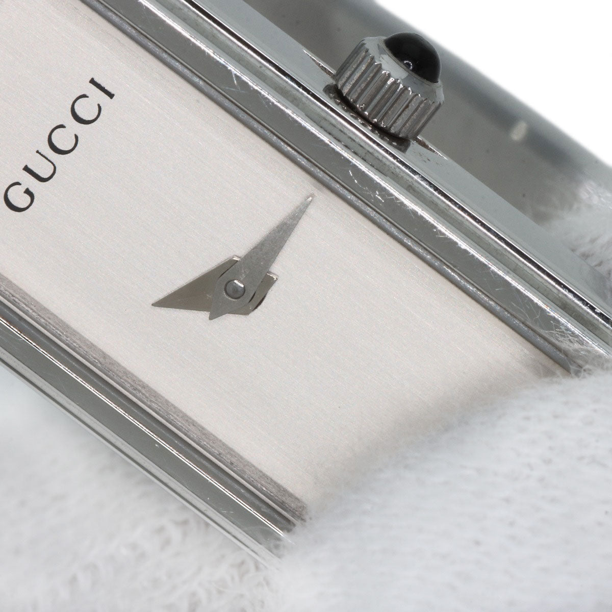 GUCCI Watches Quartz 1500L Stainless Steel Silver Square face Silver dial