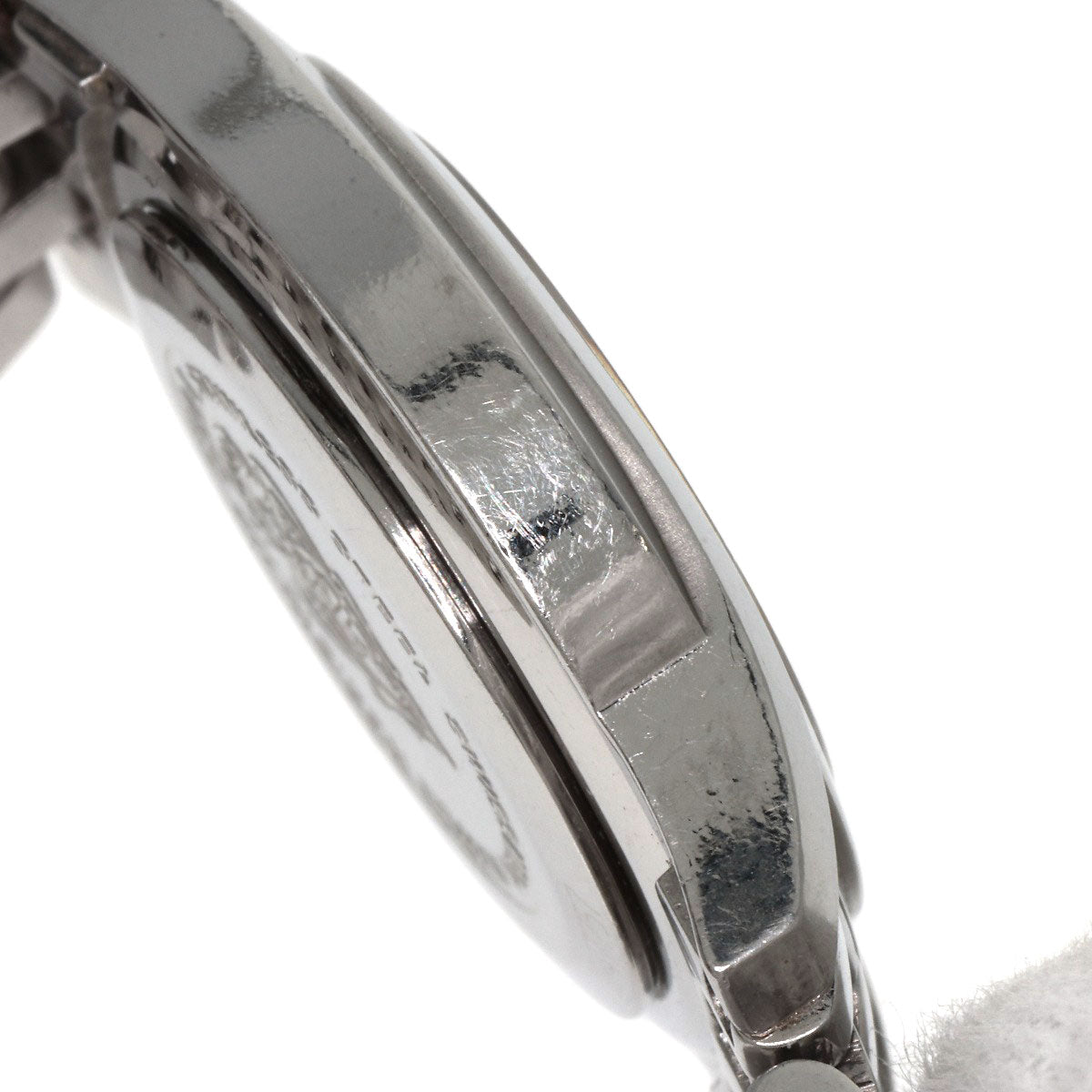 GUCCI Watches Quartz 5500L Stainless Steel , Stainless Steel Silver Round face Silver dial Women Used