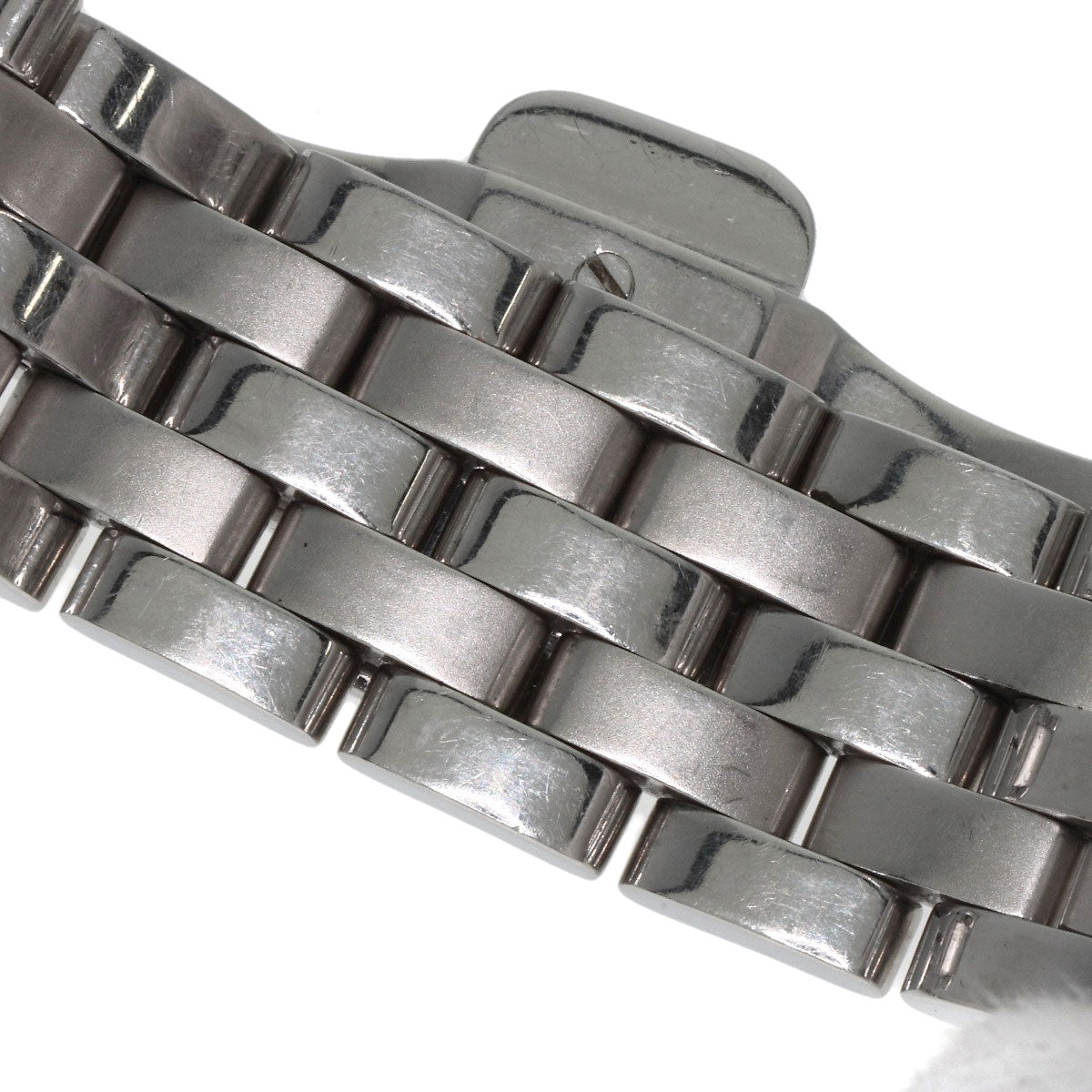 GUCCI Watches Quartz 5500L Stainless Steel , Stainless Steel Silver Round face Silver dial Women Used