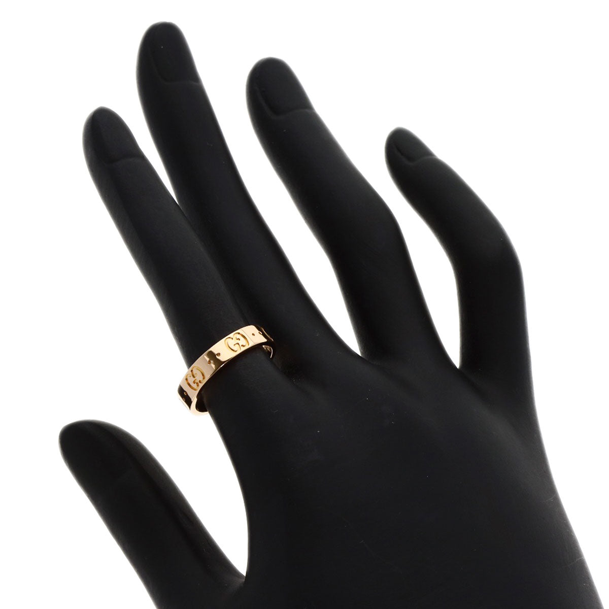 GUCCI Ring 18K Pink Gold gold icon Women Used