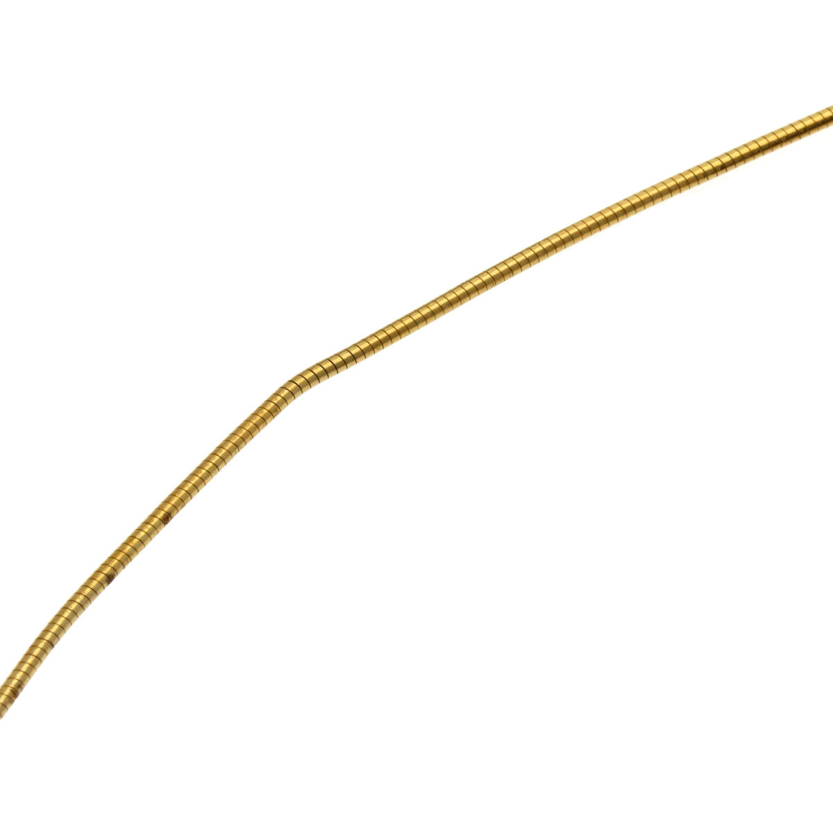 HERMES Necklace Gold Plated gold Lotus flower