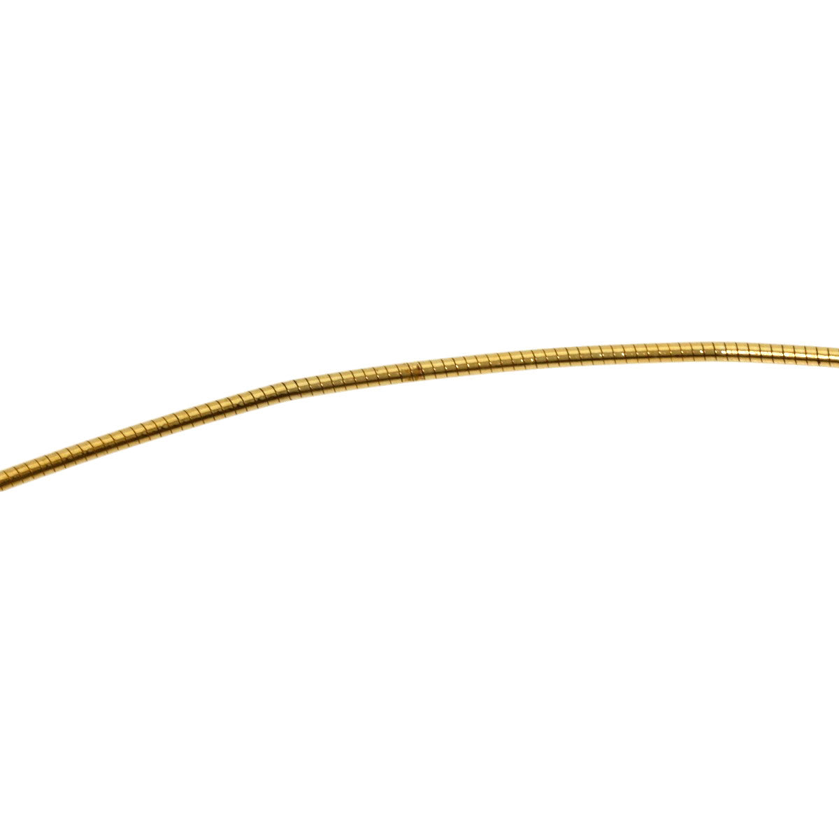 HERMES Necklace Gold Plated gold Lotus flower