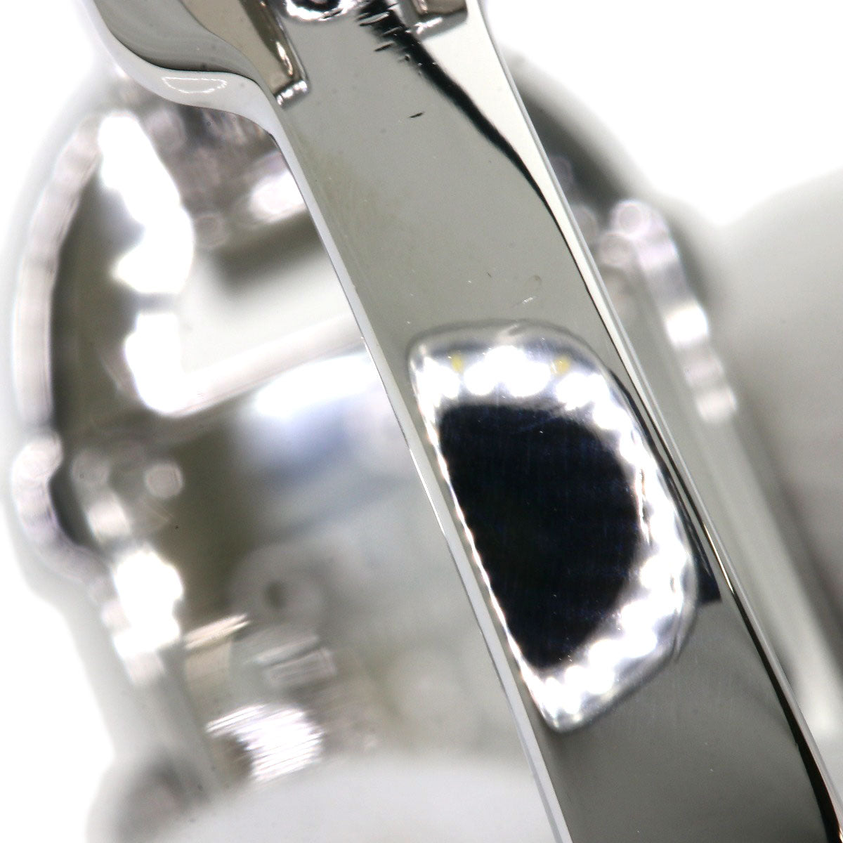GUCCI Watches Quartz 6800L Stainless Steel Silver Square face shell dial