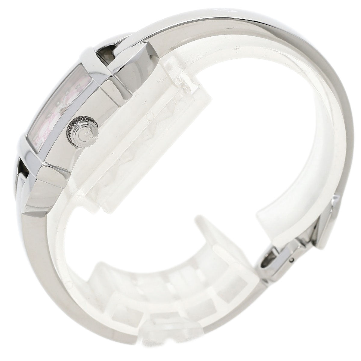 GUCCI Watches Quartz 6800L Stainless Steel Silver Square face shell dial
