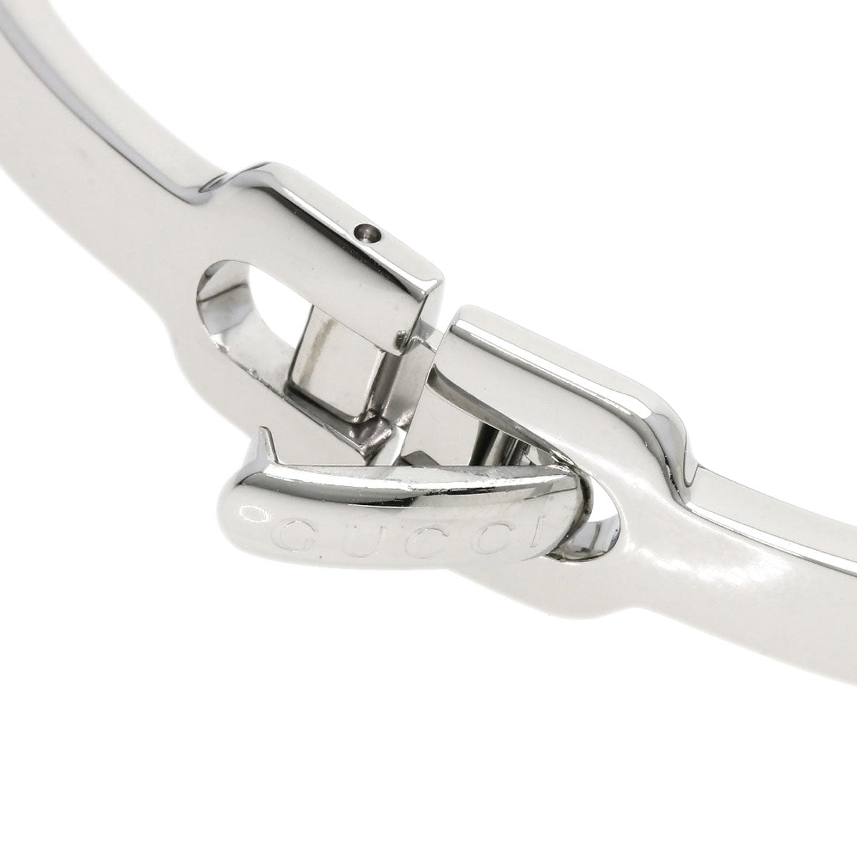 GUCCI Watches Quartz 6800L Stainless Steel Silver Square face shell dial