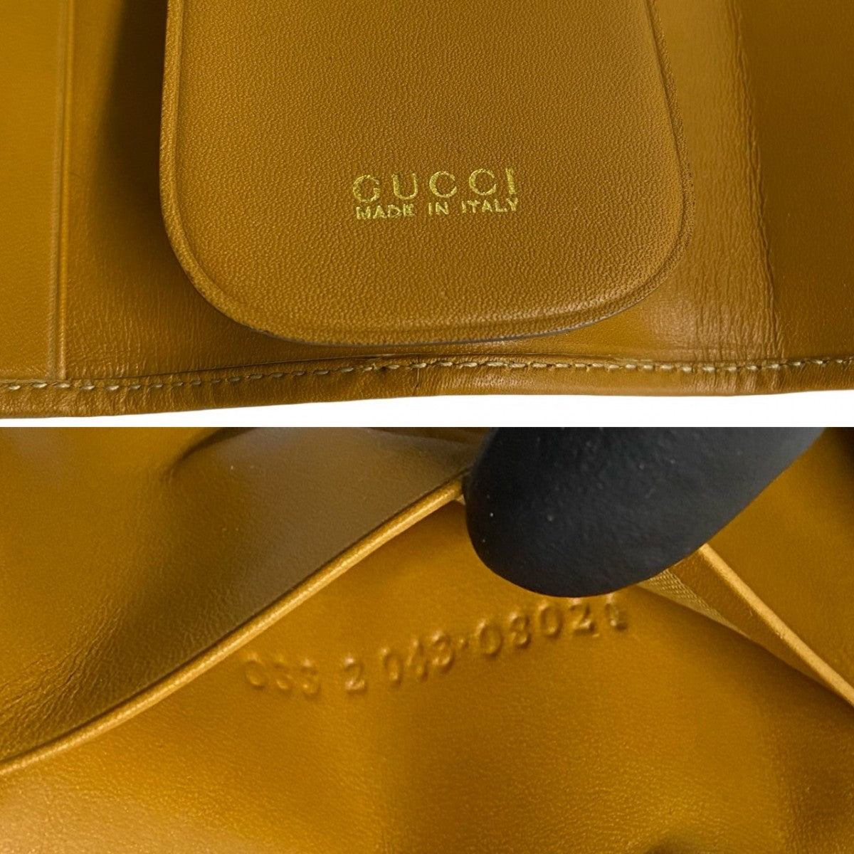 GUCCI Key case Key holder  canvas Brown