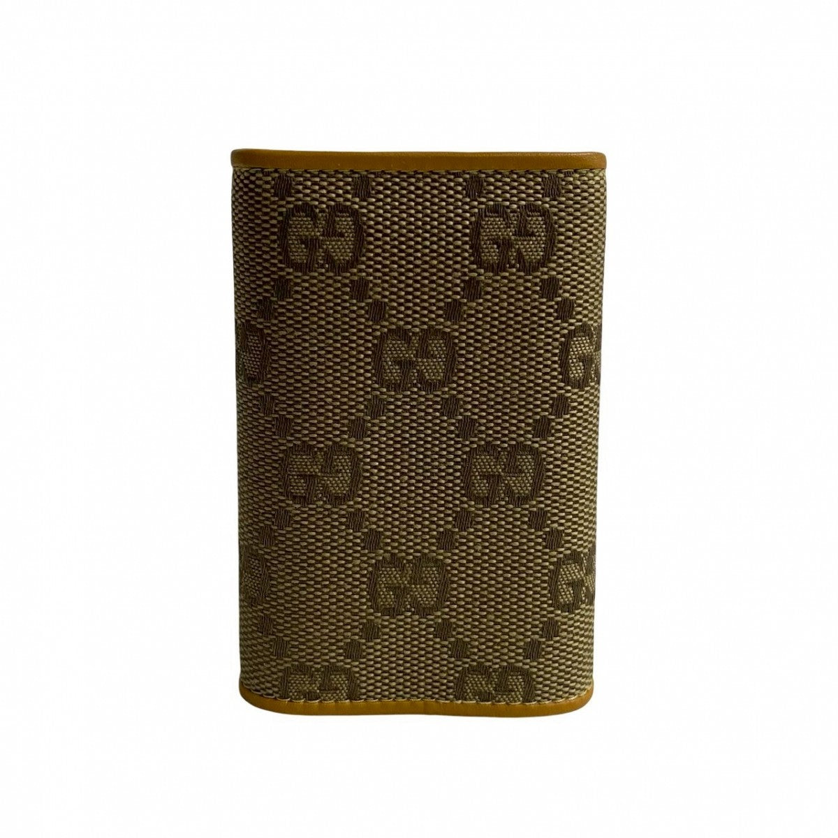 GUCCI Key case Key holder  canvas Brown