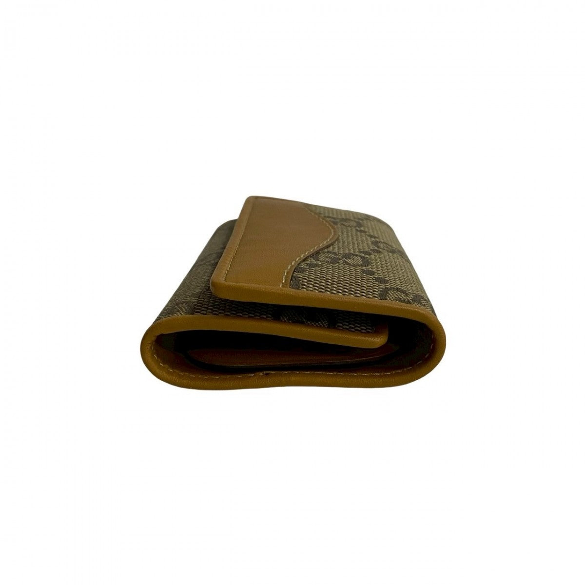GUCCI Key case Key holder  canvas Brown