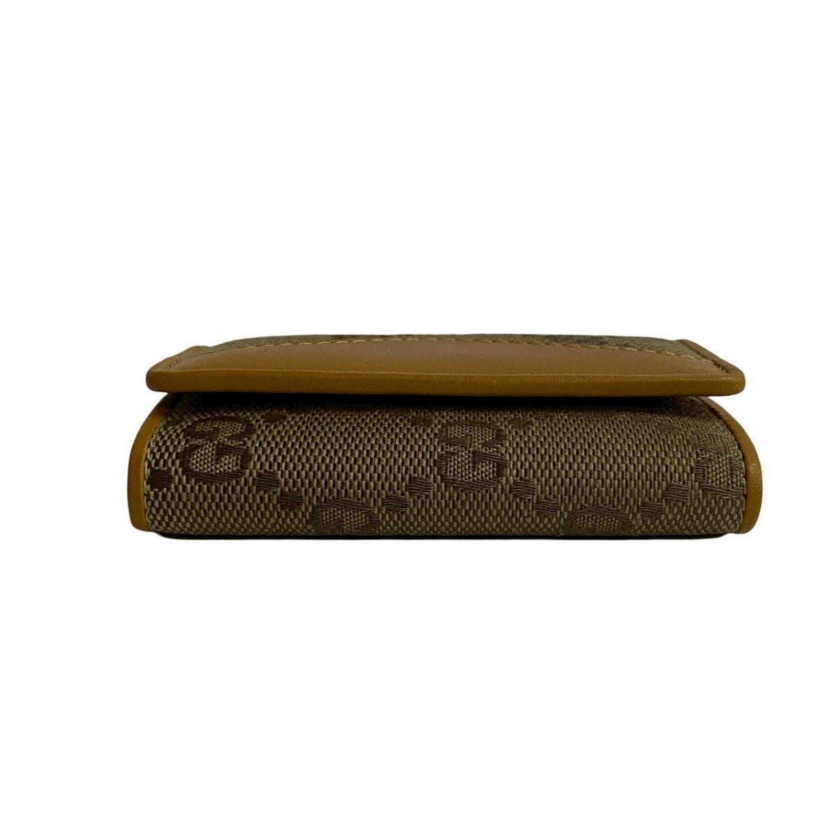 GUCCI Key case Key holder  canvas Brown