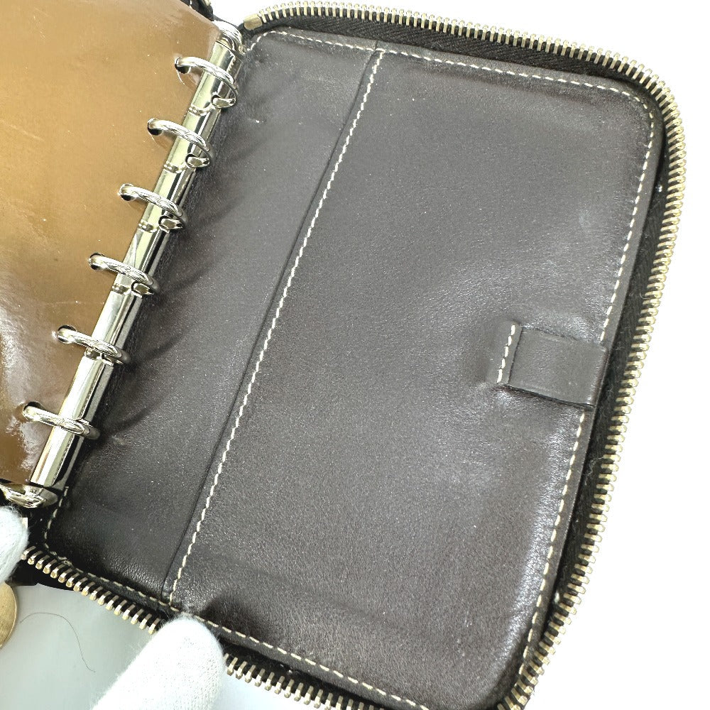 GUCCI Notebook cover 233152 GG canvas / leather Brown GG Gutchori Chihuahua