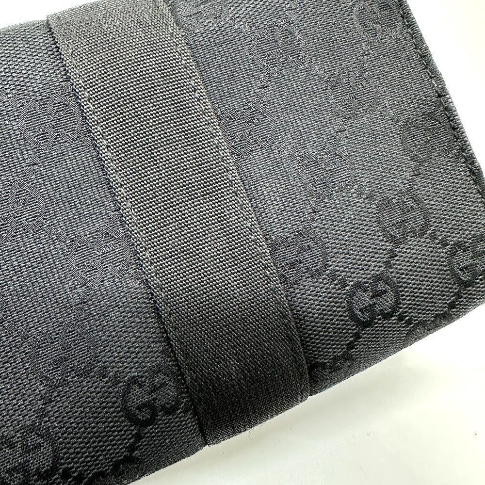 GUCCI Pouch 39.0911 GG canvas black GG Cosmetics Pouch