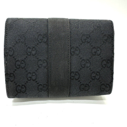 GUCCI Pouch 39.0911 GG canvas black GG Cosmetics Pouch