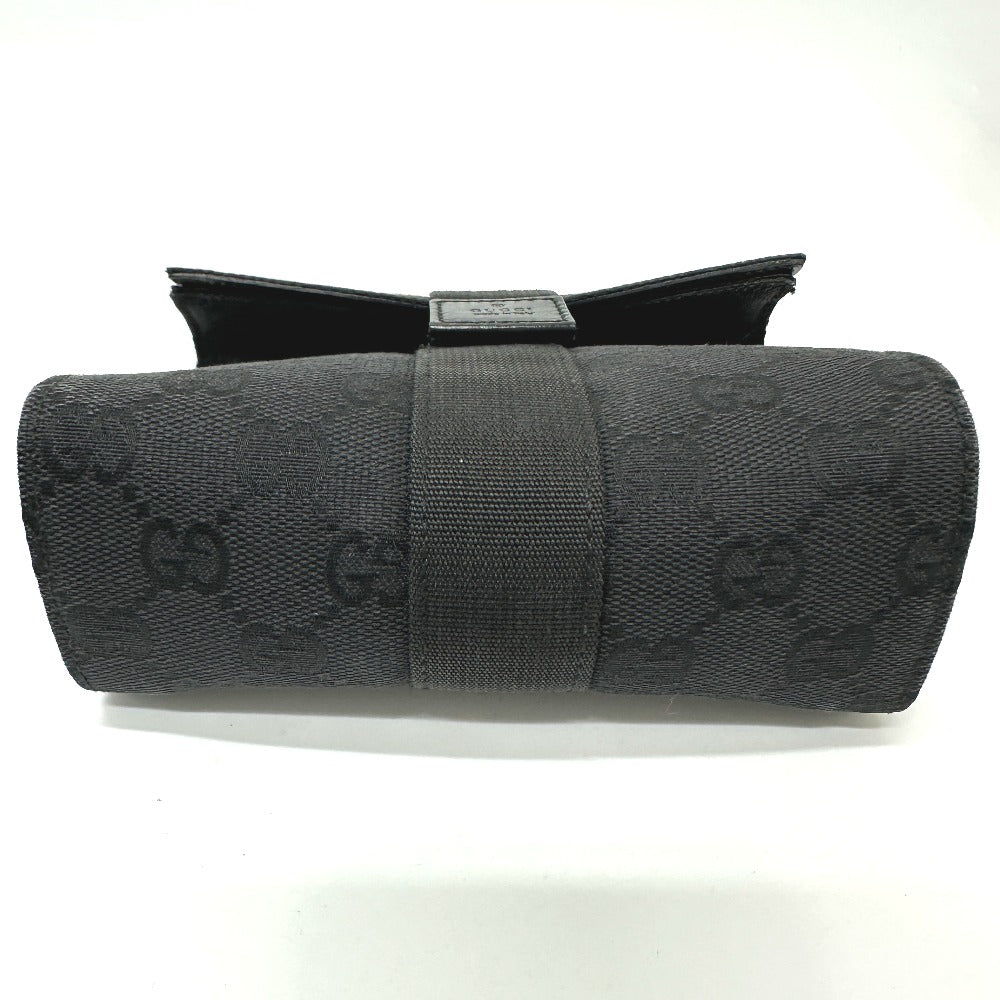 GUCCI Pouch 39.0911 GG canvas black GG Cosmetics Pouch