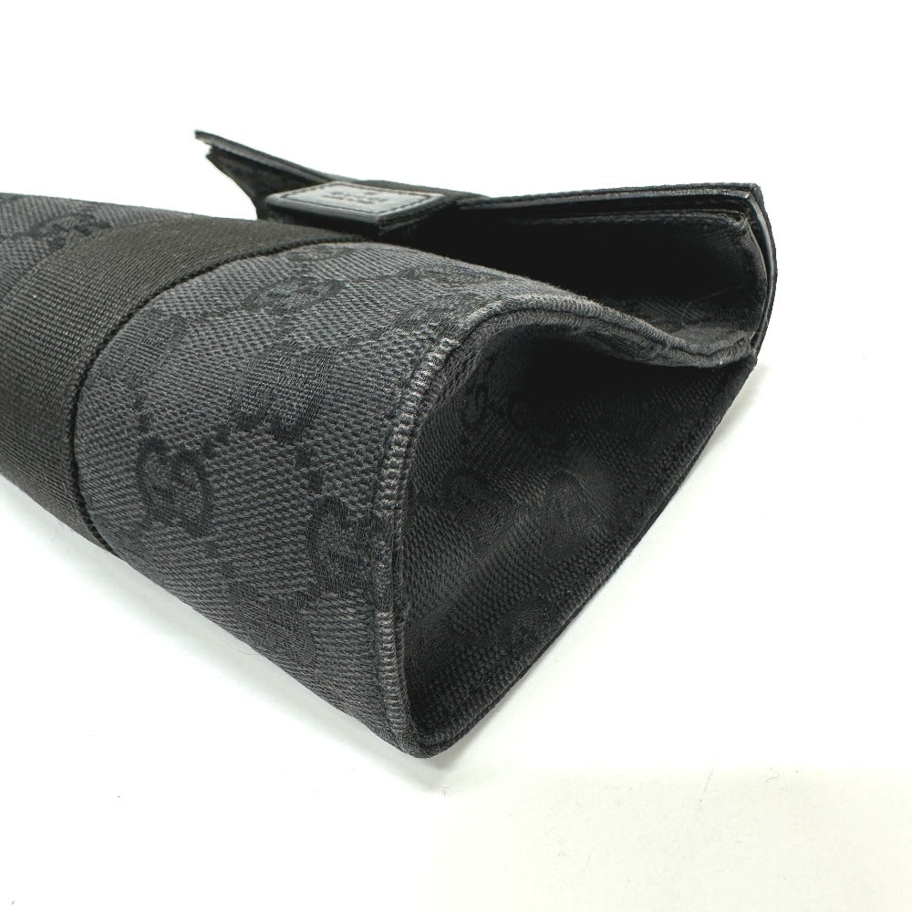 GUCCI Pouch 39.0911 GG canvas black GG Cosmetics Pouch