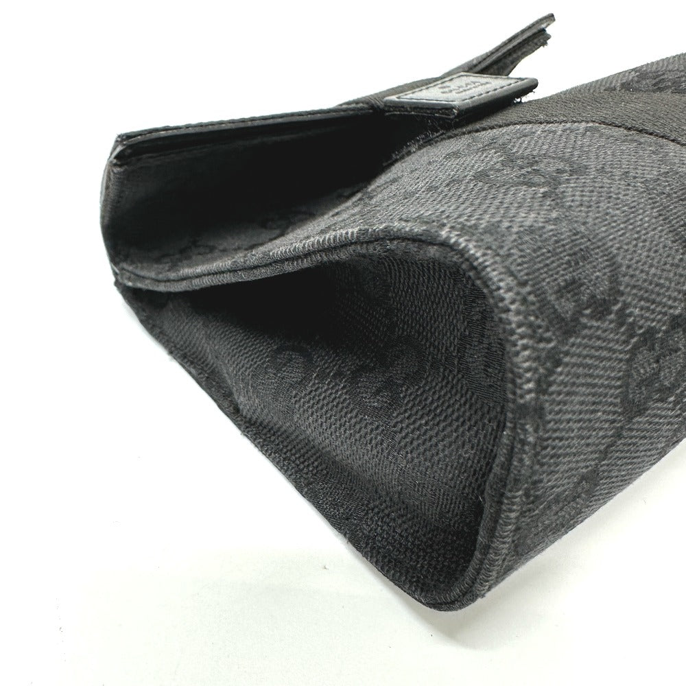 GUCCI Pouch 39.0911 GG canvas black GG Cosmetics Pouch