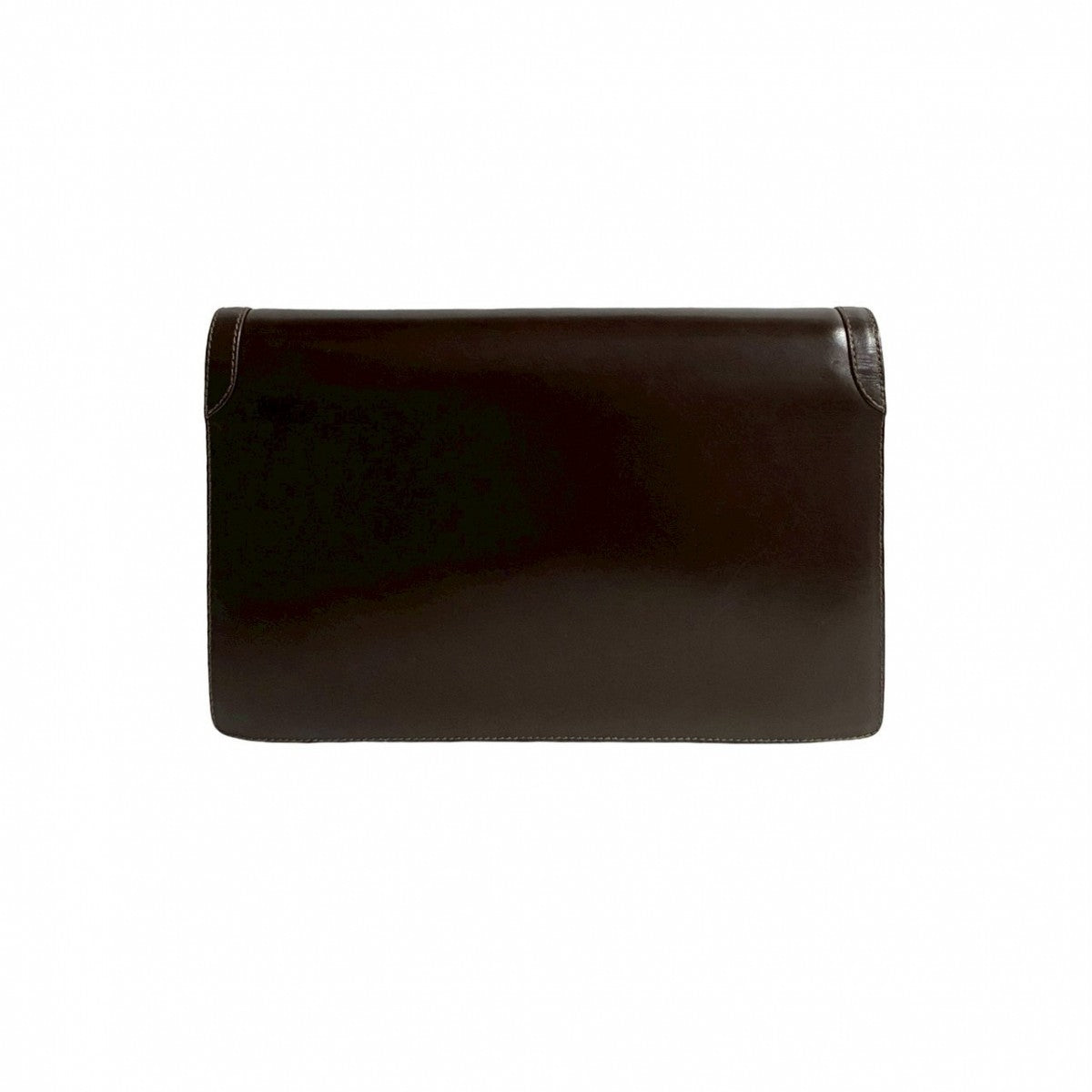 GUCCI Shoulder Bag Calfskin Brown