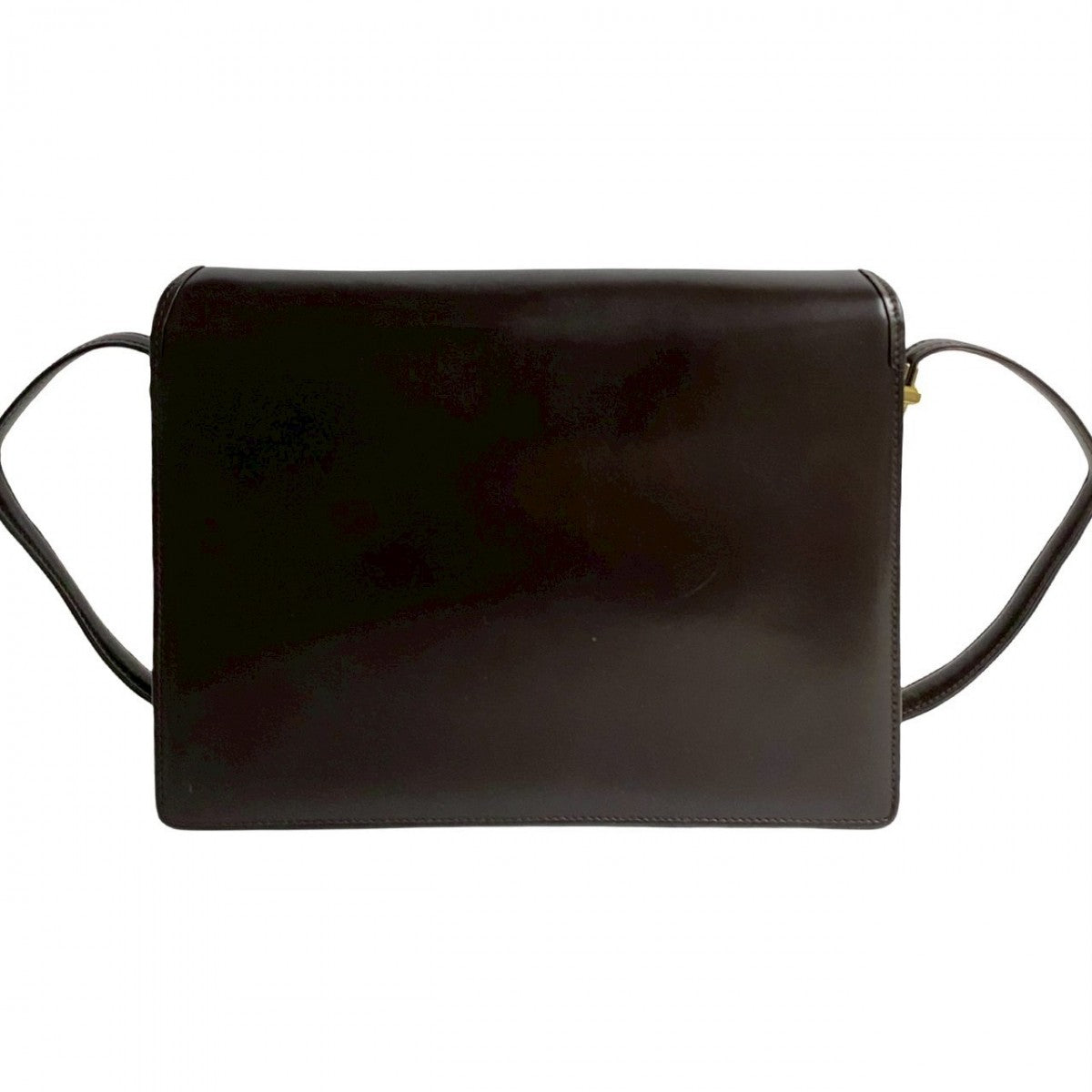 GUCCI Shoulder Bag Calfskin Brown